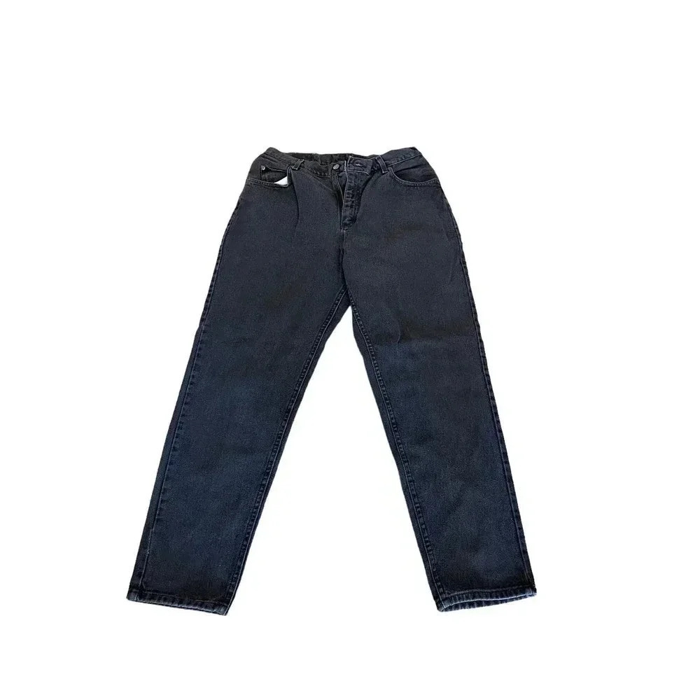 Wrangler Black Belt Looped Straight Leg Jean Size 36 X 32